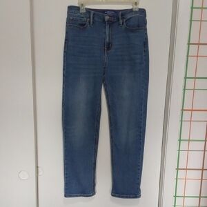 Scotch & Soda Mid-Wash Blue Cropped Jeans
